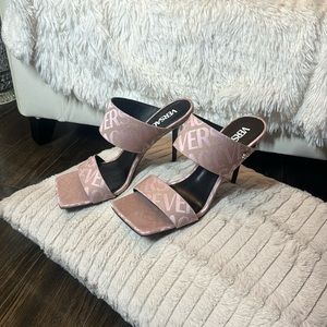 Versace heeled mules